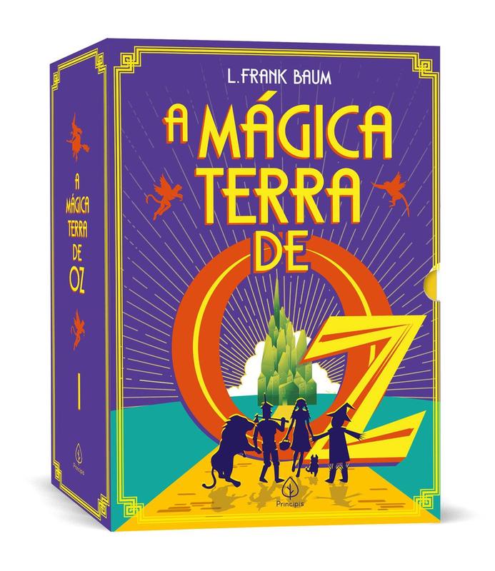 【FRANK】magazine 10冊セット Box - A mágica Terra de Oz - vol. I - com sete livros e marcadores